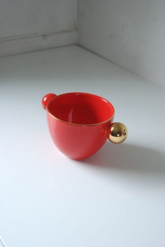 Salaterka Z Kulką Czerwona