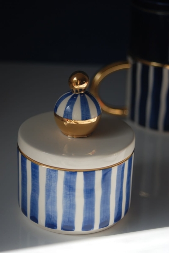 Puzderko Spód Pasy Kobalt