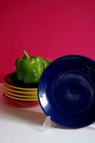 Talerz Deserowy Kobalt